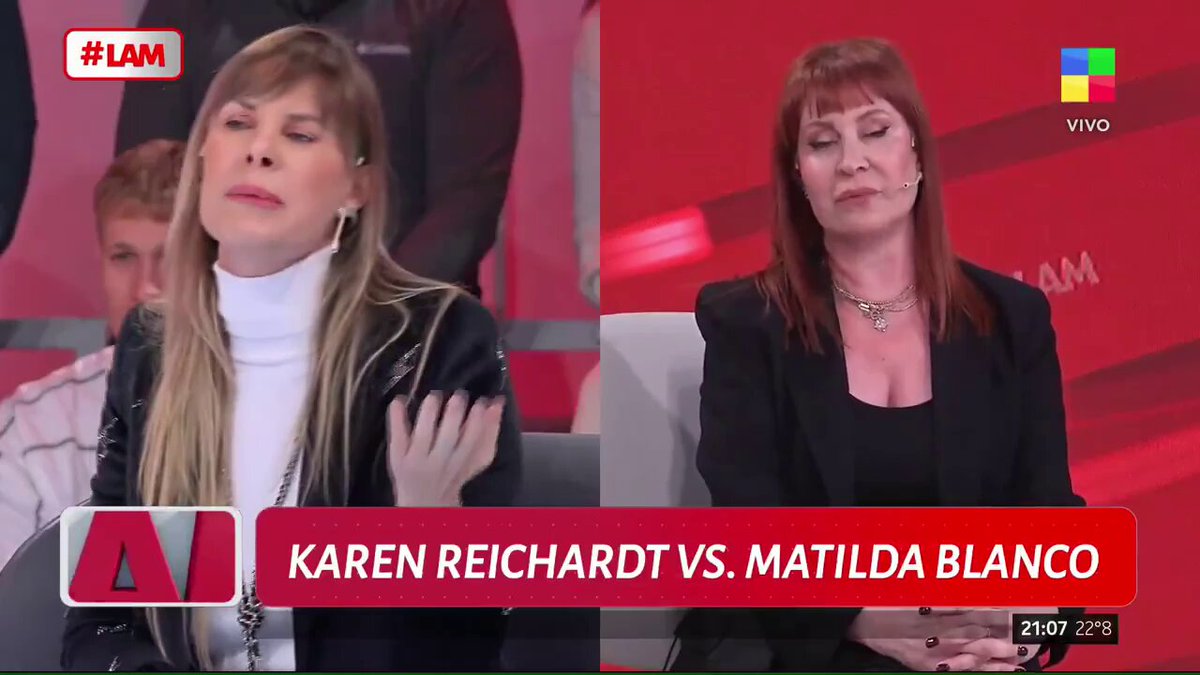 Escándalo en LAM: Karen Reichardt se fue del estudio en vivo tras un fuerte cruce por un proyecto sobre animales
