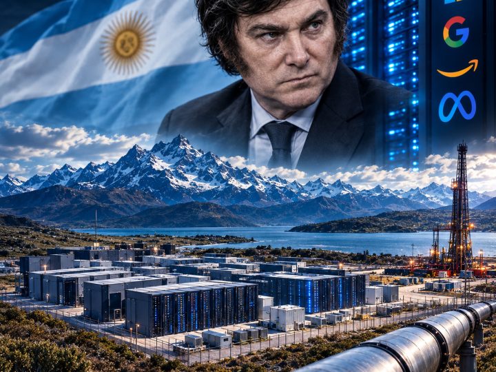 La Patagonia bajo presión: cómo el gobierno de Milei habilita un avance silencioso de corporaciones tecnológicas sobre recursos estratégicos