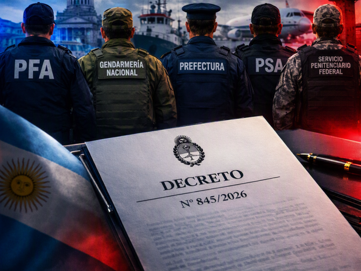 El decreto que reconfigura a las fuerzas federales: horas extremas y un modelo que no pasa los estándares internacionales